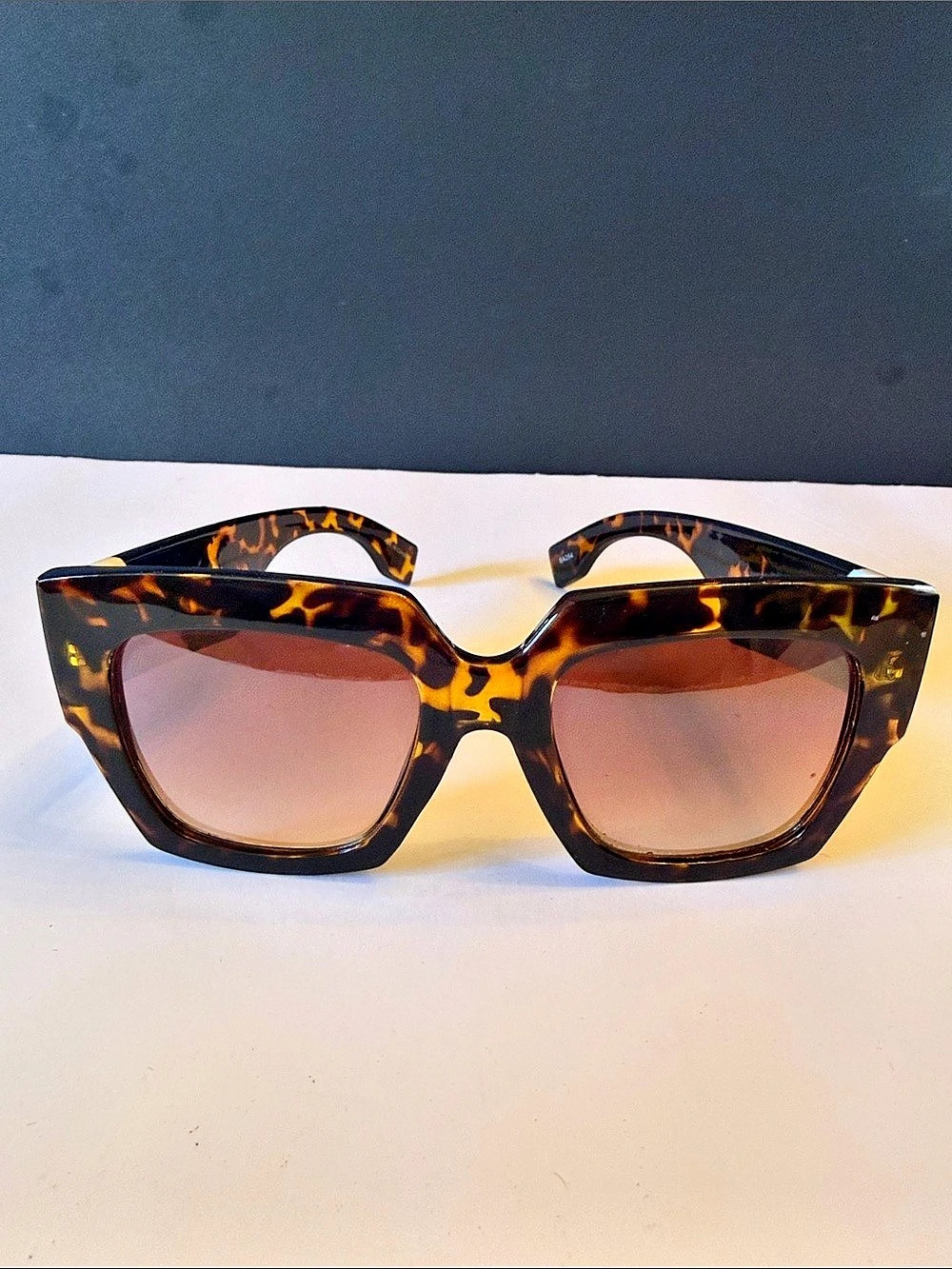 Tortoiseshell Square Sunglasses